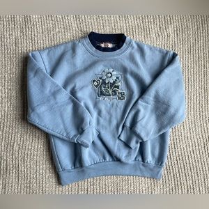 Vintage baby blue sweatshirt
